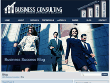 Tablet Screenshot of abcbusinesssuccessblog.businessconsultingabc.com